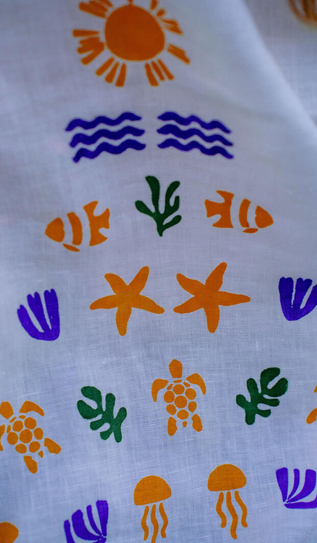 Flowing resort wear and summer dresses inspired by Mediterranean living Resort wear and summer dresses in a Korčula concept store with flowing silhouettes